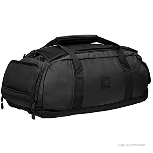 Db The Carryall 40L Duffle Bag Backpack with Shoulder Straps  Black