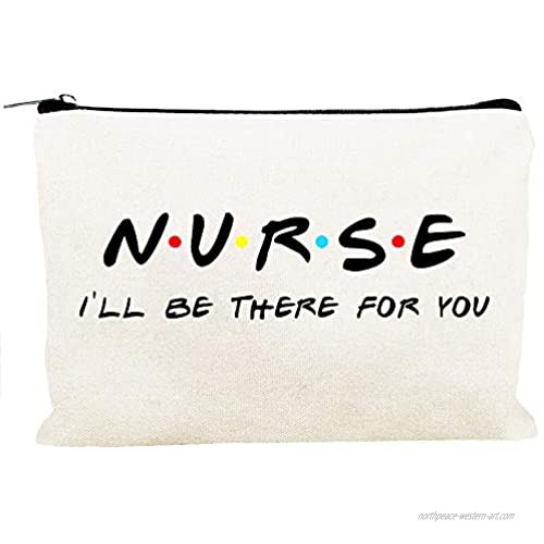 Kimoli Nursing Student Gifts Nurse Practitioner Nurses School Supplies Gifts Cosmetic Bag Travel Bag for Women Girls