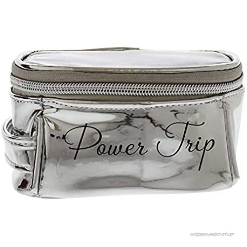 Miamica Women's Charger Case  Power Trip  Silver  One Size
