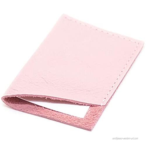 Baby Pink Pale Pink Single Wallet Sleeve Business Card Holder