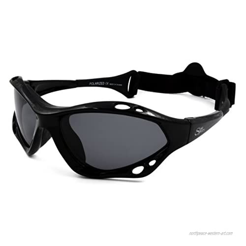 SeaSpecs Classic Floating Polarized Sunglasses With Strap for Extreme Sports 100% UVA & UVB Protection