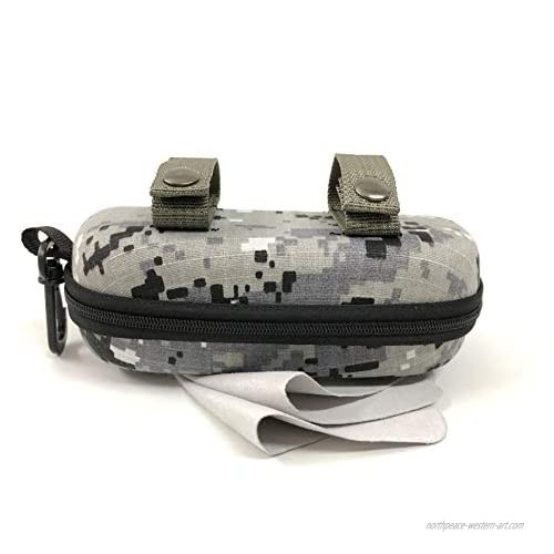 Eva Sunglasses Case Ultra Light Anti-pressure Excellent qulity Zipper with Carabiner for Glasses Sports Eyewear & Goggles