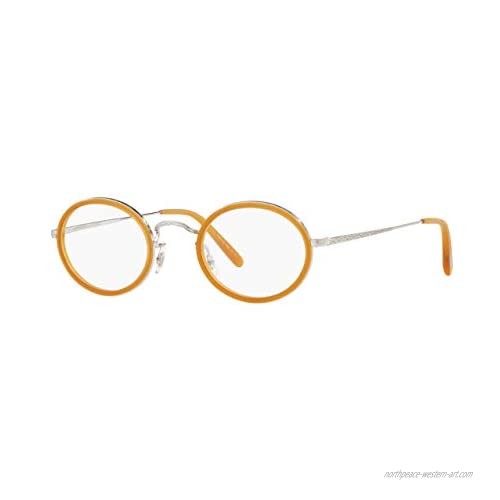 Oliver Peoples MP-8 OV1215 - 5063 Eyeglass Frame 30TH SEMI MT AMBER  BRUSHED SI 46mm