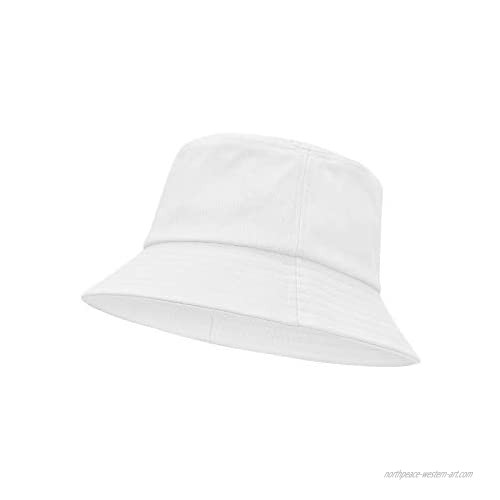 Bucket Hat for Women Unisex UV Protection Sun Hats Casual Double-Side-Wear Printed Fishing Cap Summer Beach Hats