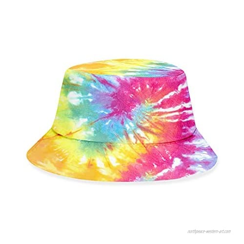 Liliam Unisex Cotton Summer Packable Bucket Hat Travel Sun Hat Outdoor Cap