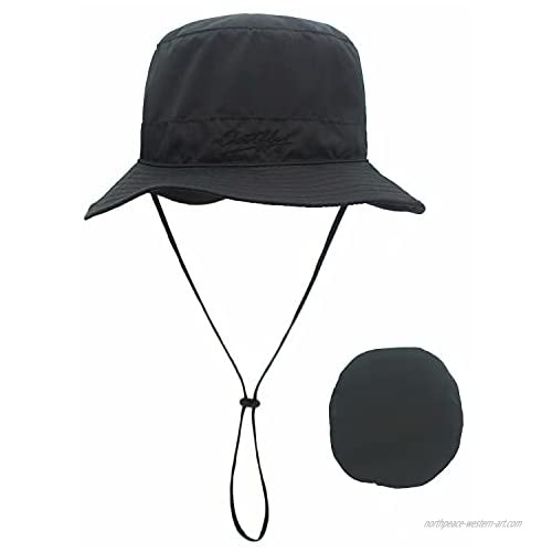 Vimfashi Unisex Outdoor Lightweight Foldable Wallet Style Quick Dry Bucket Hat
