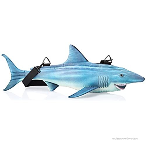 Pealra Shark Bag  Dark Blue  One Size